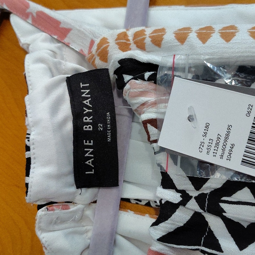 🩷 Lane Bryant Pocket Halter Top Maxi Sleeveless Dress. Size 22. New With Tags! - Picture 6 of 15